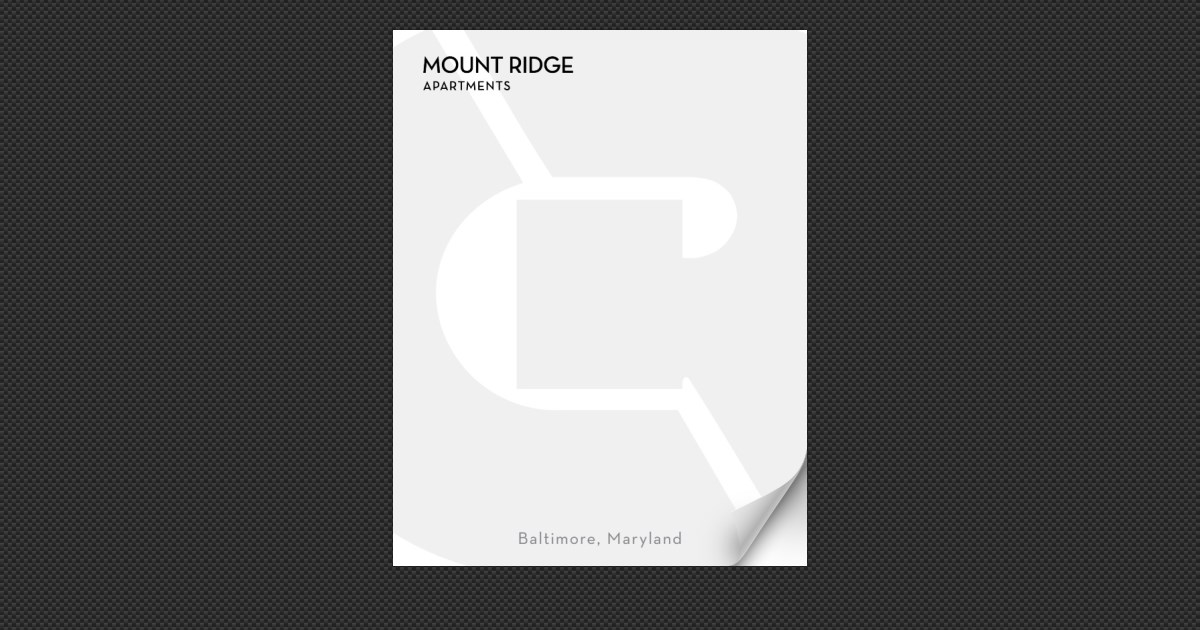 Mount Ridge Apartments Catonsville, MD