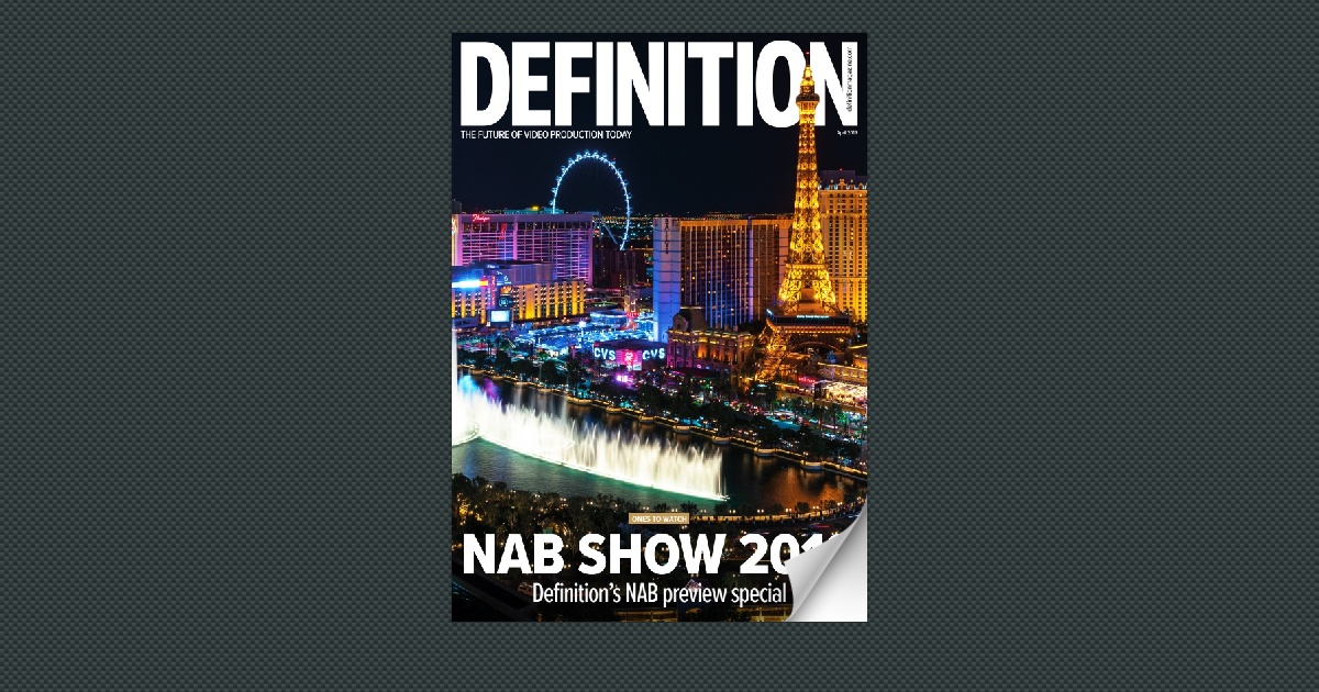 DEFINITION NAB SHOW APRIL 2019