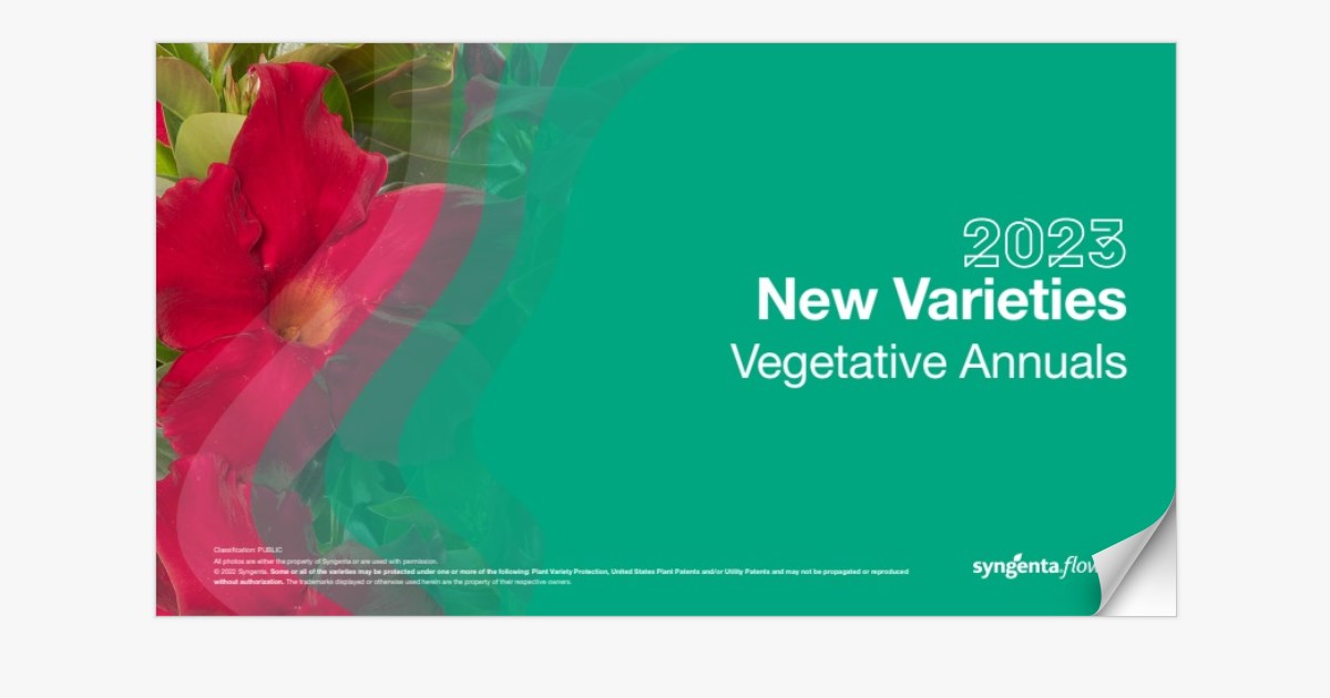 2023 Vegetative Annuals New Varieties Presentation