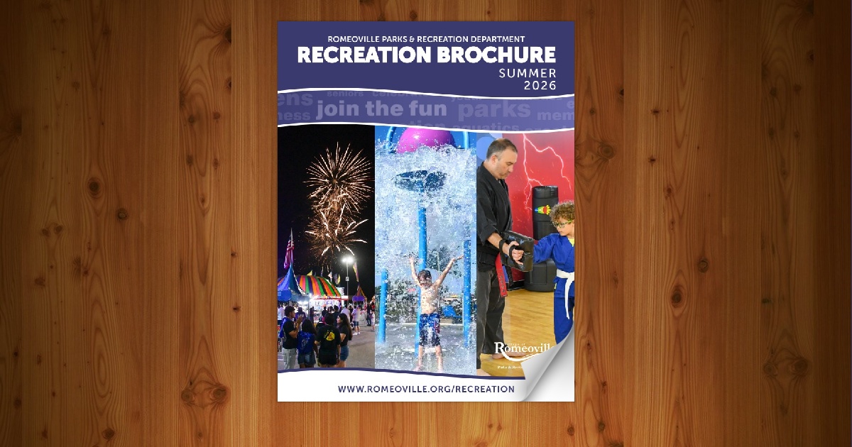 Romeoville Recreation Brochure Summer 2026