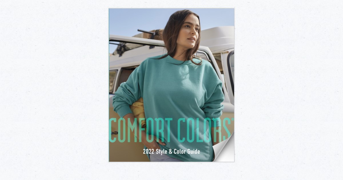 Comfort Colors 6014 Color Chart - *DIGITAL DOWNLOAD* - Comfort Colors Long  Sleeve T-Shirt