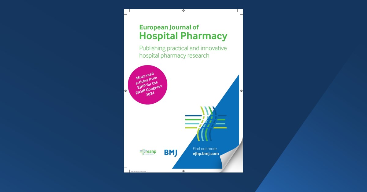 EJHP booklet for EAHP 2024 Page 19