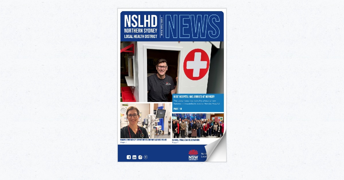 NSLHD News - 30 May
