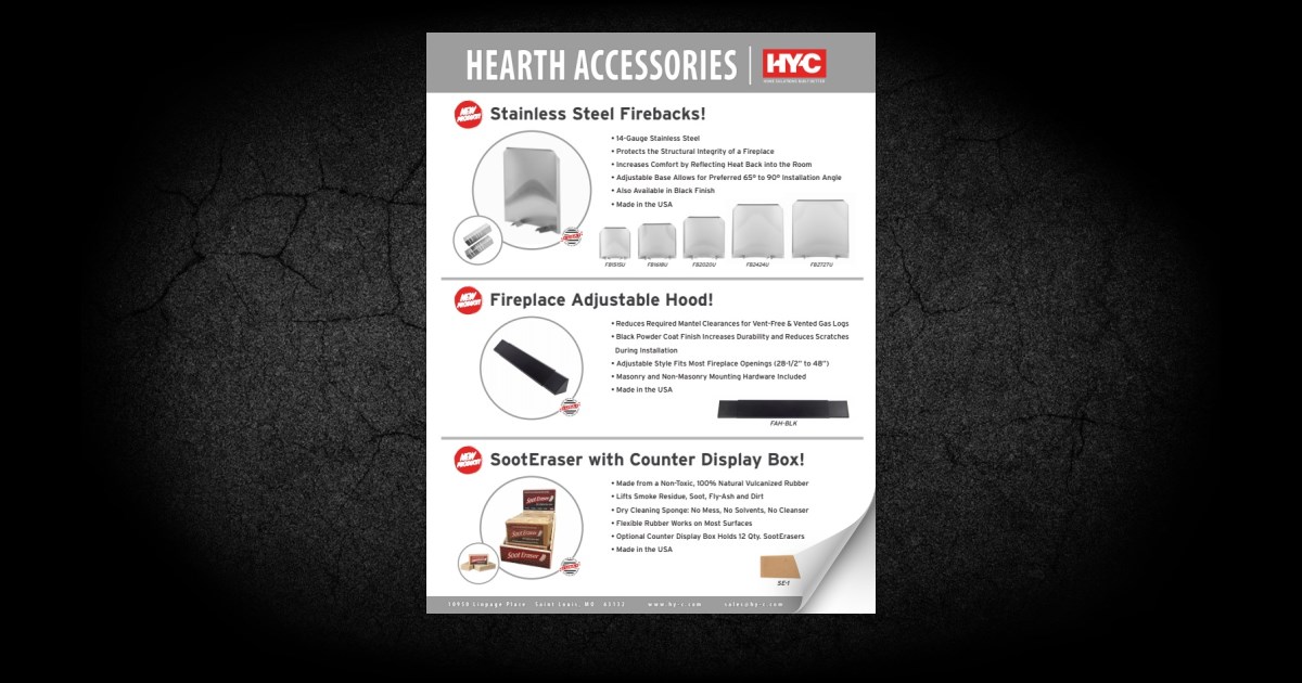 Hearth Accessories Fireback Adjustable Hood Sooteraser
