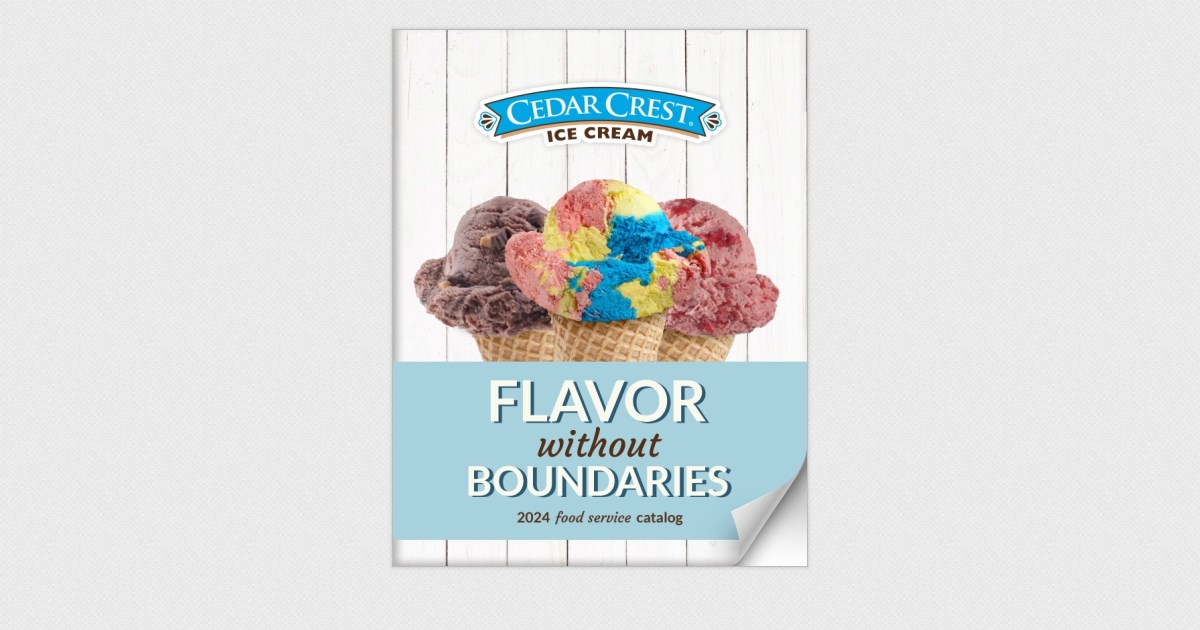 2024 Cedar Crest Ice Cream Parlor Book