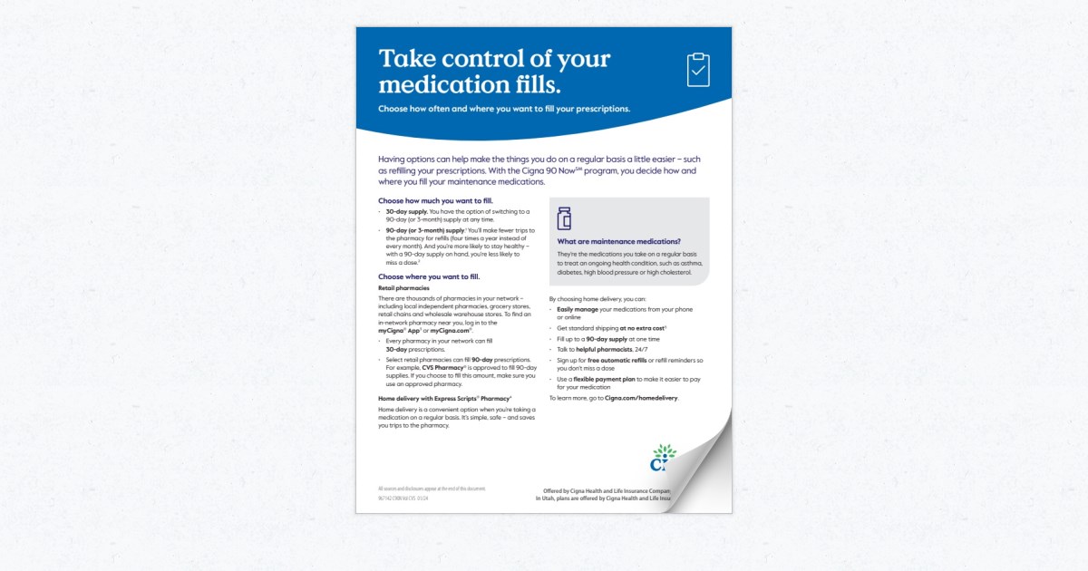 cigna-90-day-prescription-refill-flyer