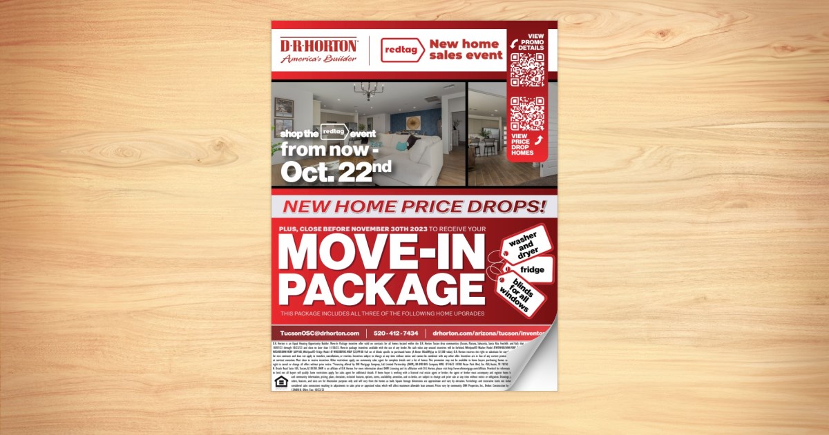 Red Tag Event by D.R. Horton exp 10.22