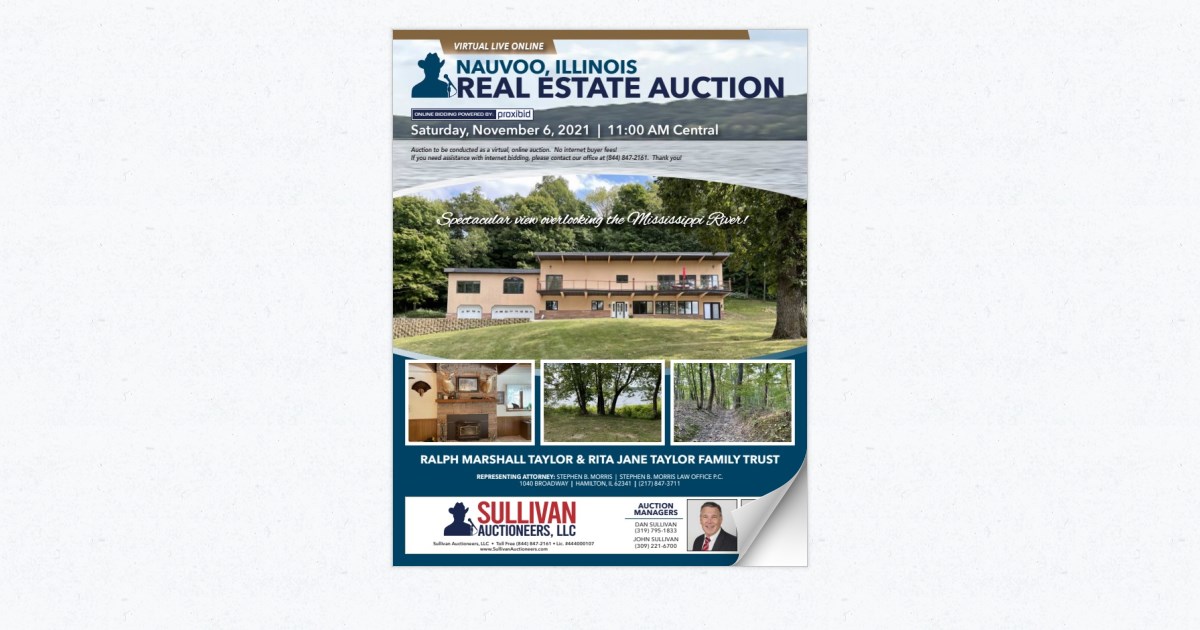 Nauvoo, IL Real Estate Auction Page 2