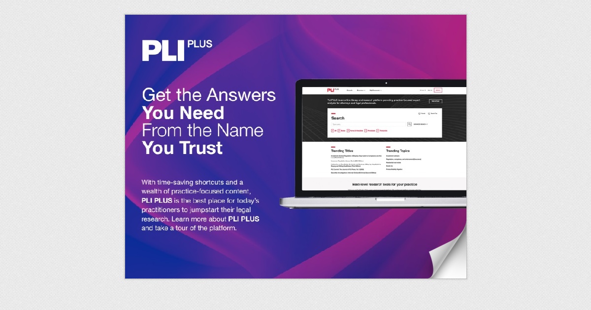 PLI PLUS — Take a Tour