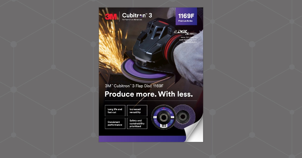 3M Cubitron 3 Fibre Discs 1169F