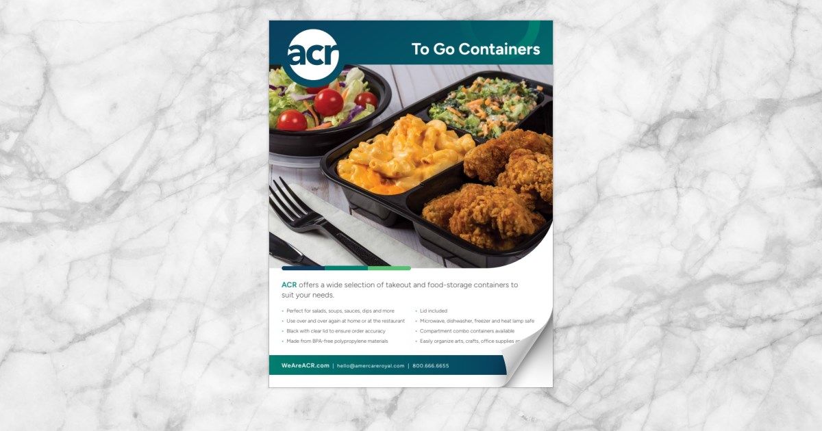 AmerCareRoyal Microwavable Containers