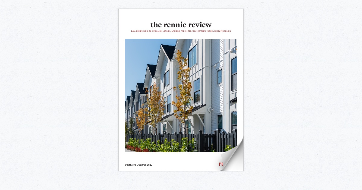 the rennie review - October 2022