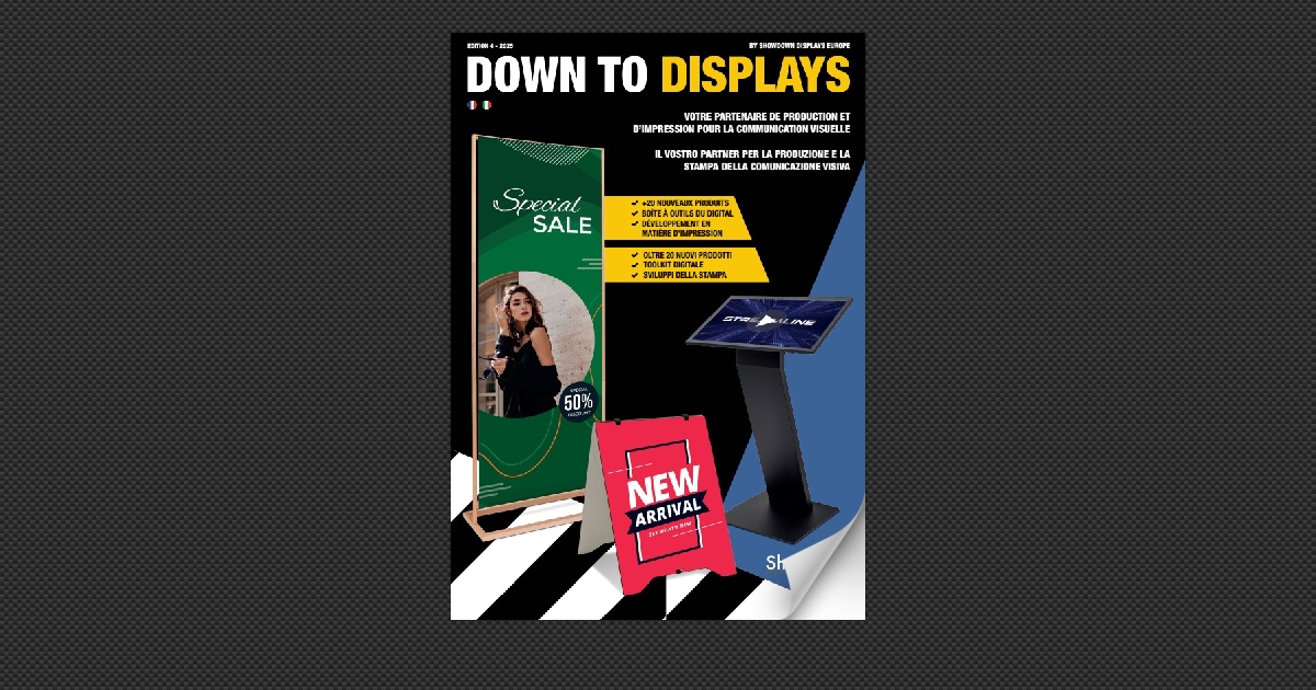 Down to Displays Magazine 2025 - FR & IT