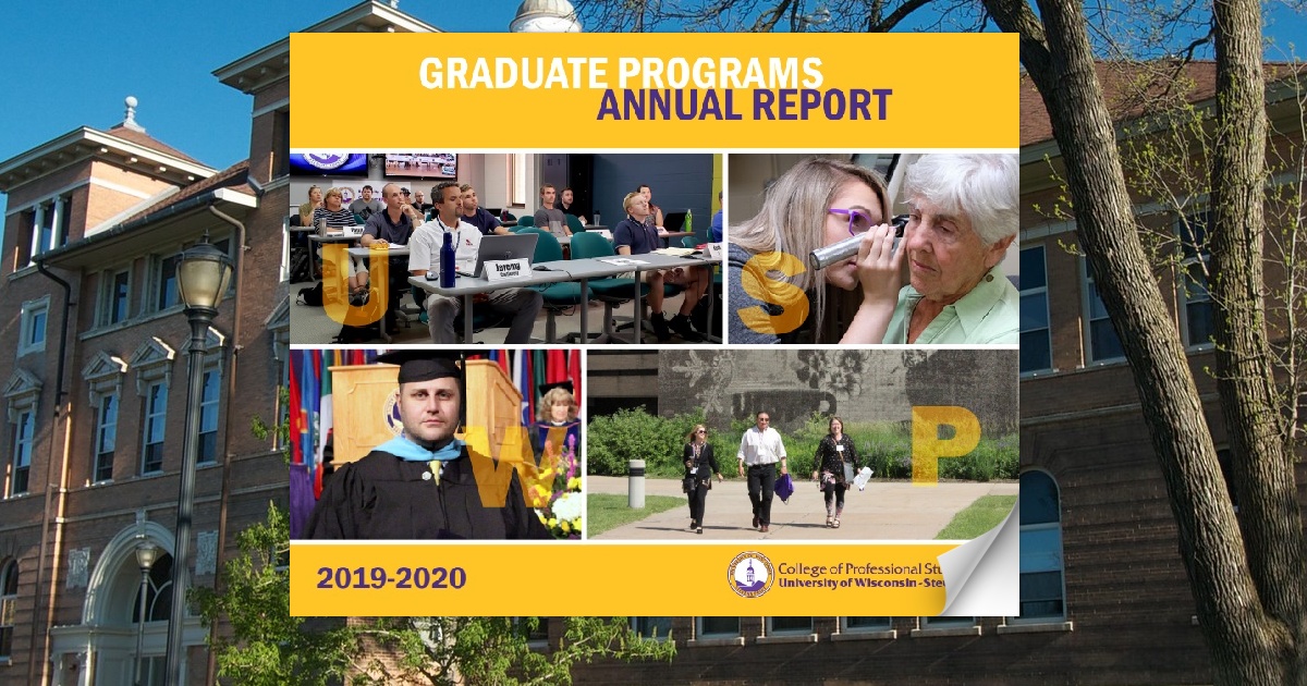 CPS Graduate Programs Annual Report 2019-20 - Page 4-5