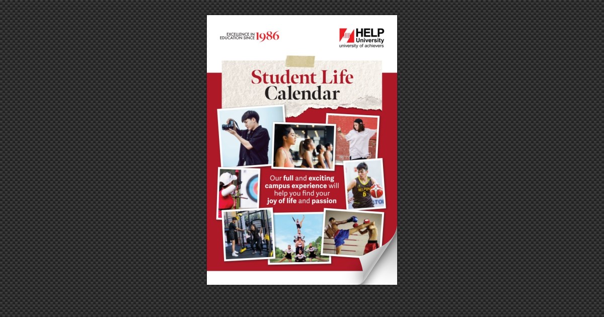 HELP Student Life Calendar