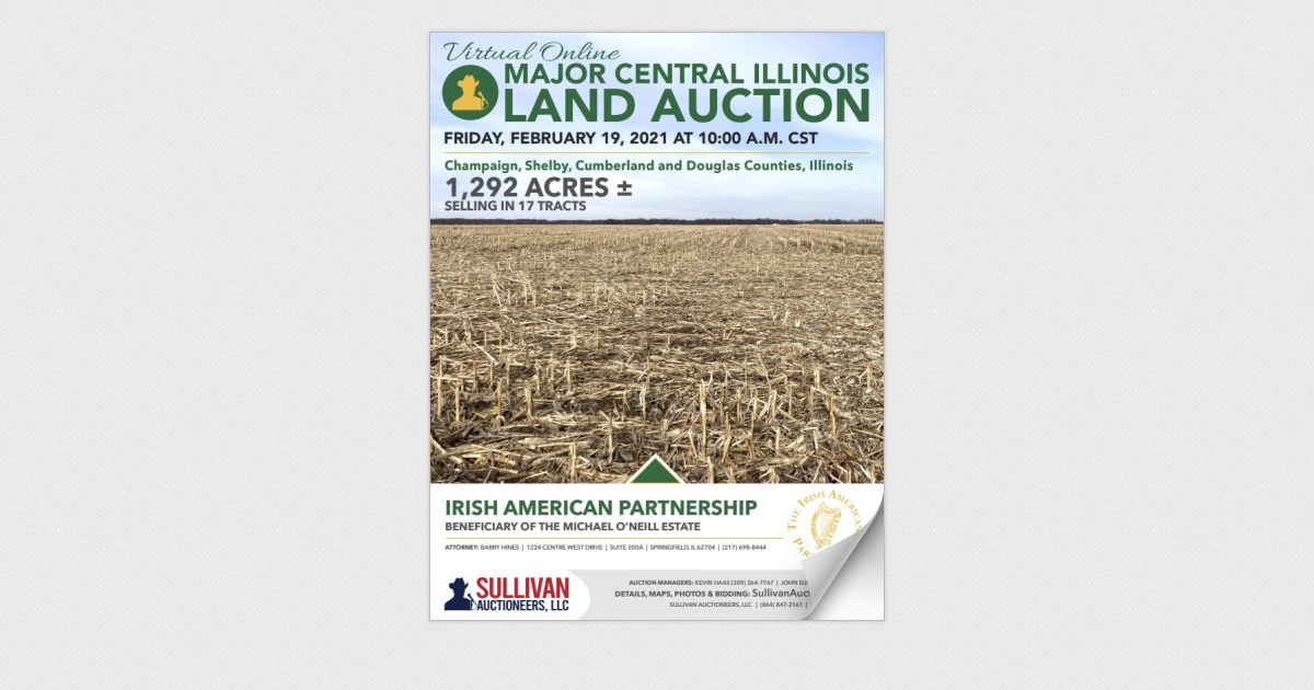 Major Central Illinois Land Auction