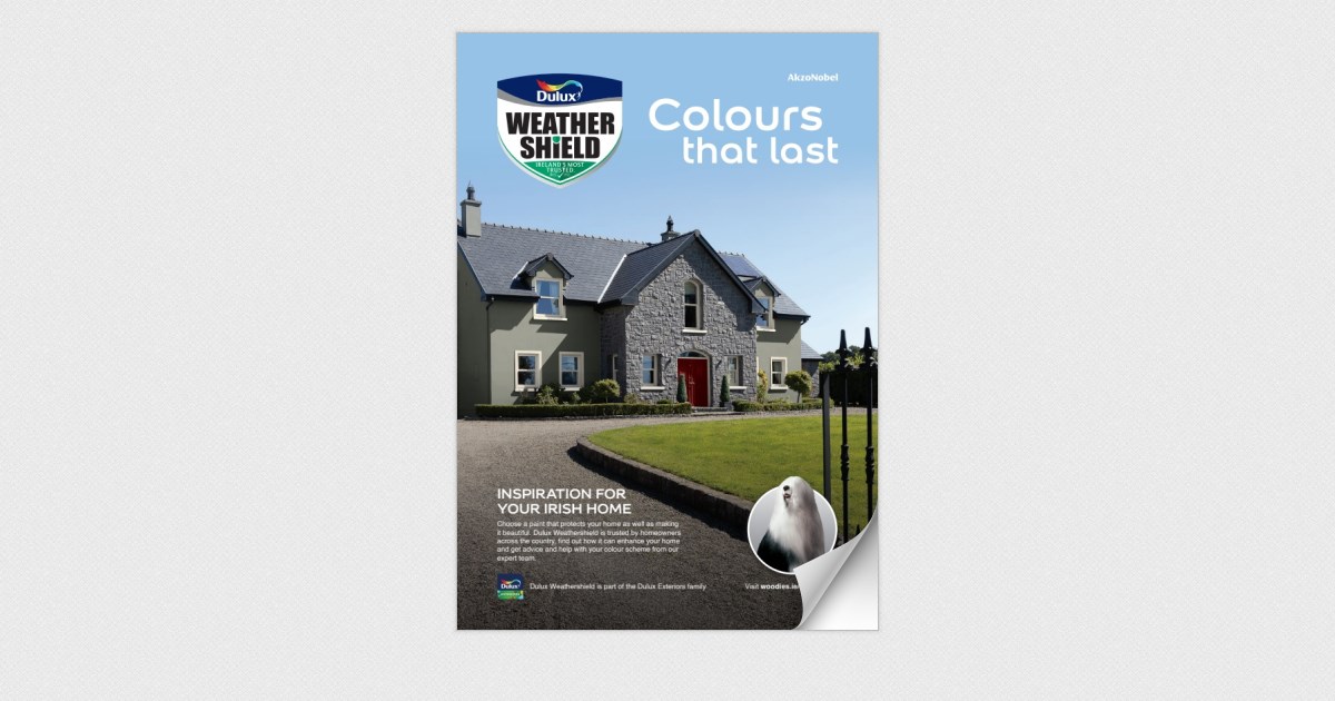 Dulux weathershield colour card