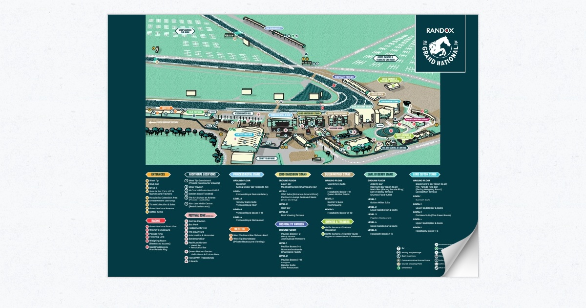 The Randox Grand National Festival 2026 Map