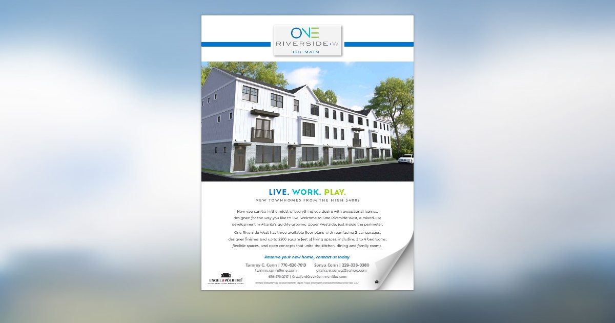 One Riverside West on Main - Full Package