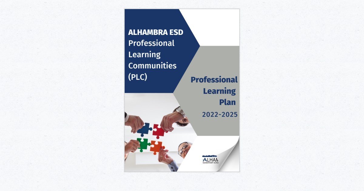 PLC Professional Learning Plan 20222025