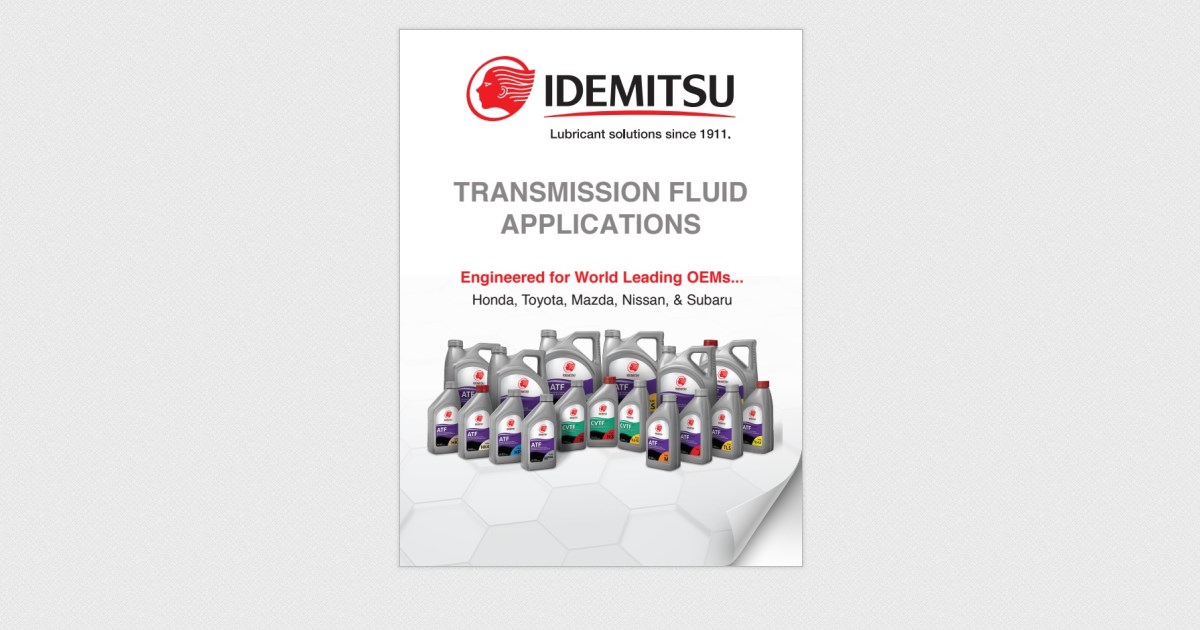 Idemitsu Application Guide