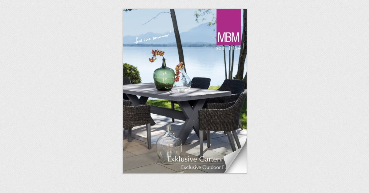 MBM exklusive Gartenmöbel 2019