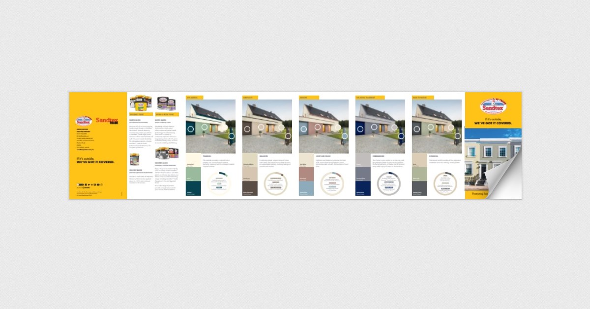 Sandtex Ireland Colour Card 2024