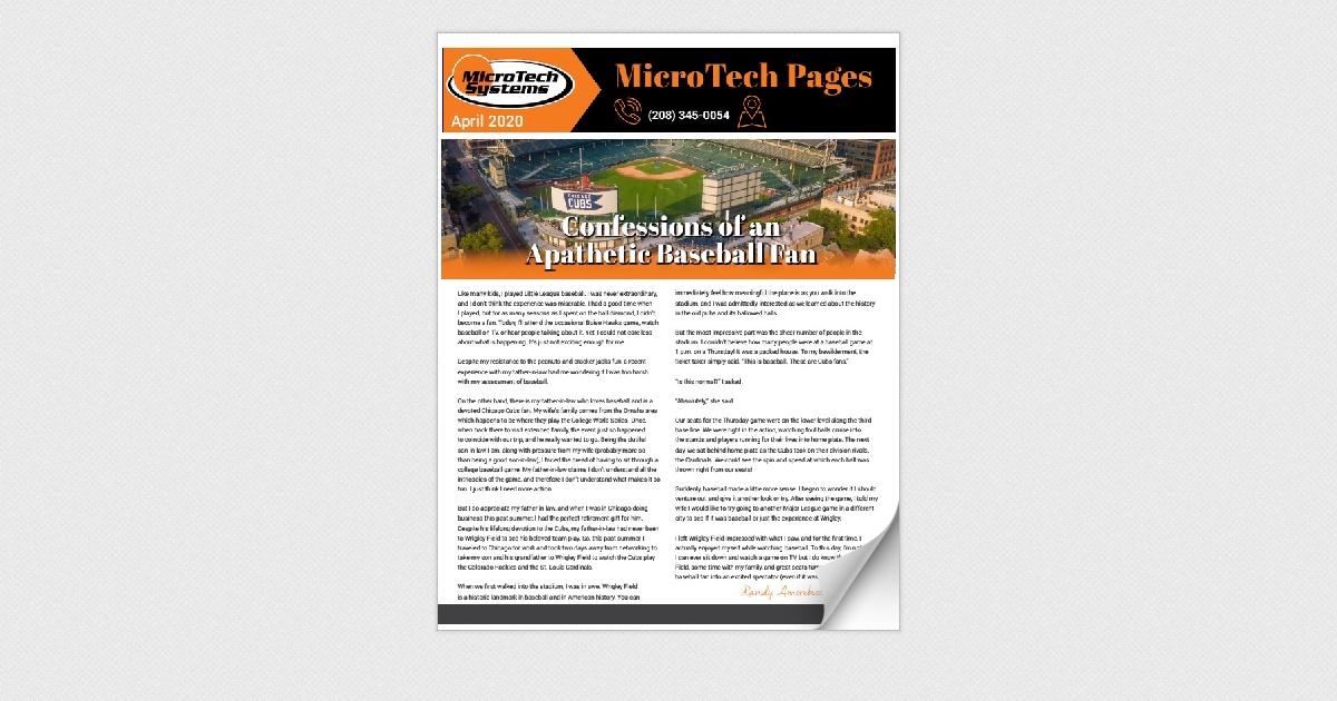 MicroTech Systems - April 2020 - Page 3