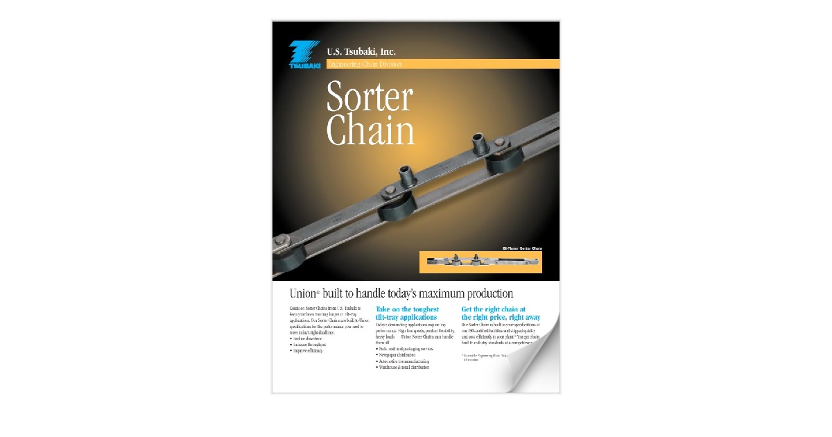 Sorter Chain Flyer