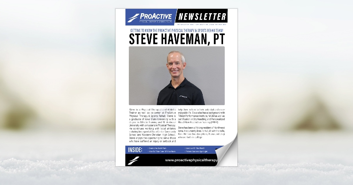 ProActive: Is Back Pain Slowing You Down?