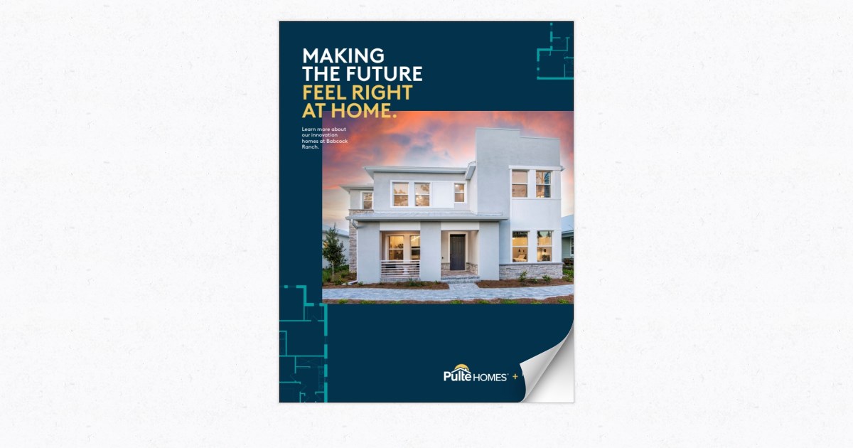 The Oakview Innovation Way at Babcock Ranch by Pulte Homes