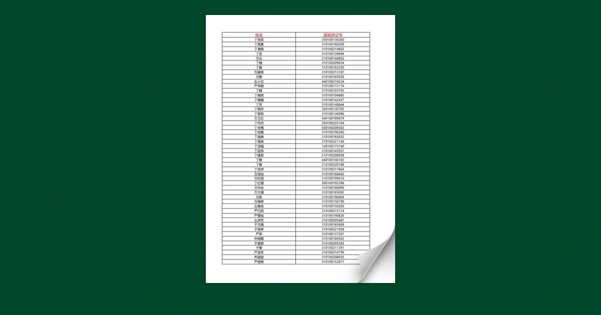 解除合同人员 11月