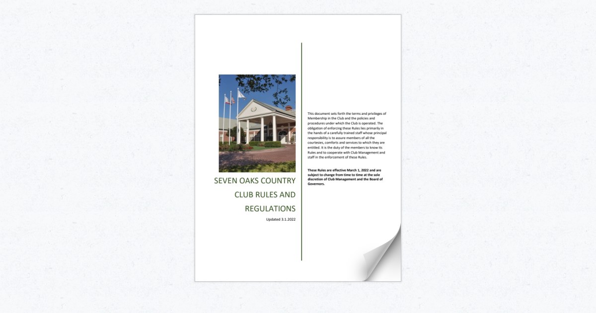 sachin and babi light blue dress Seven Oaks Country Club Rules and Regulations