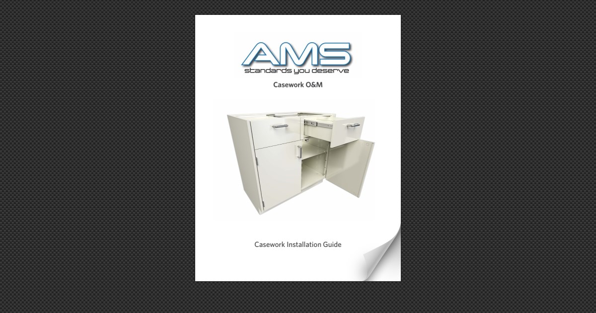 AMS O&M Casework Installation Guide