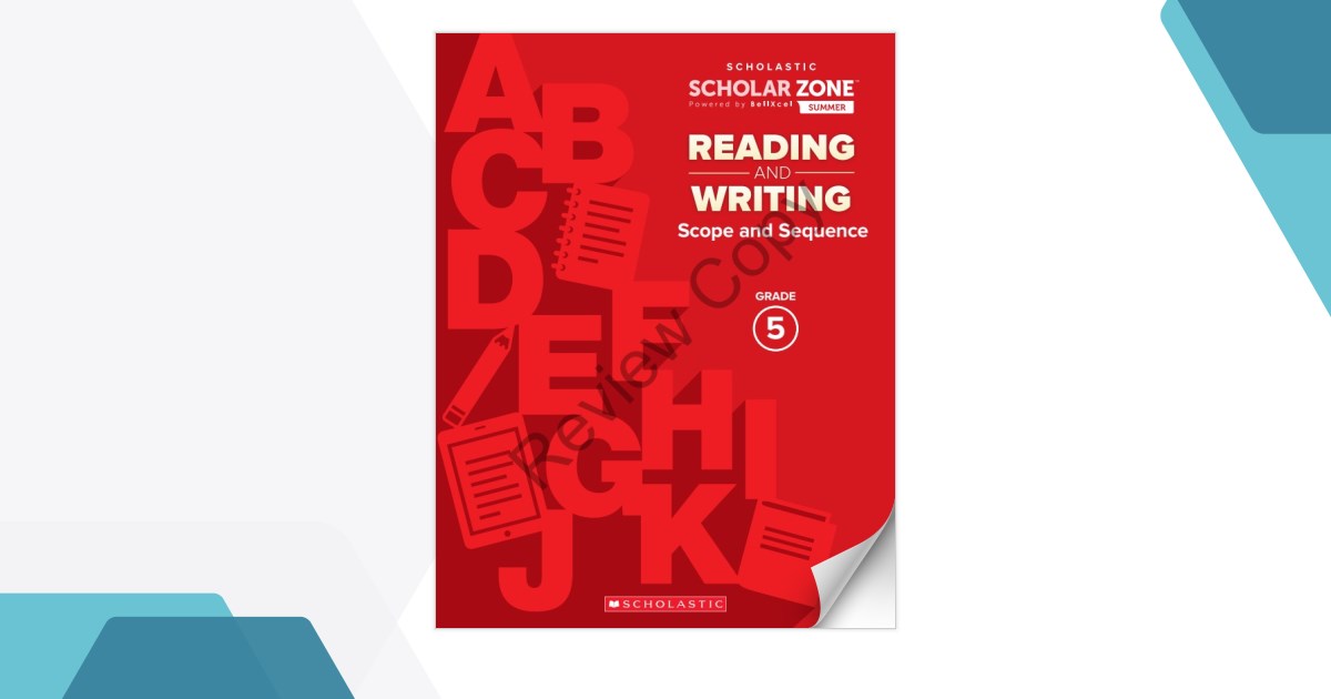 Scholar Zone Summer Reading & Writing | Gr5 Scope & Sequence