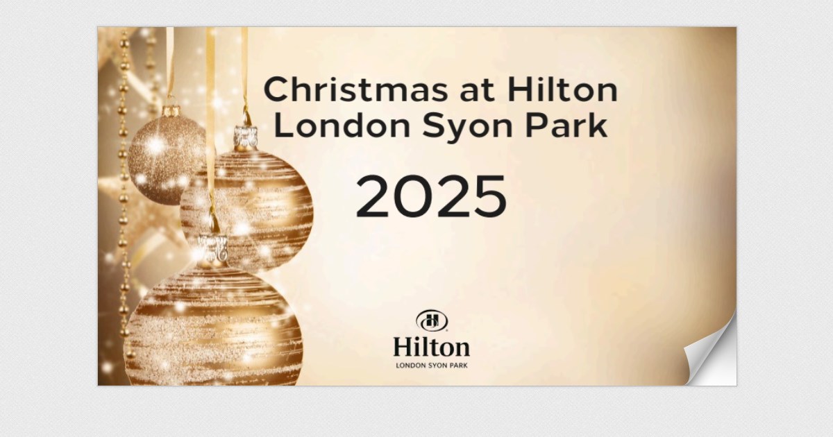 Hilton London Syon Park Christmas 2024