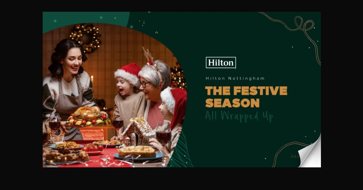 Hilton Nottingham Christmas Brochure 2023