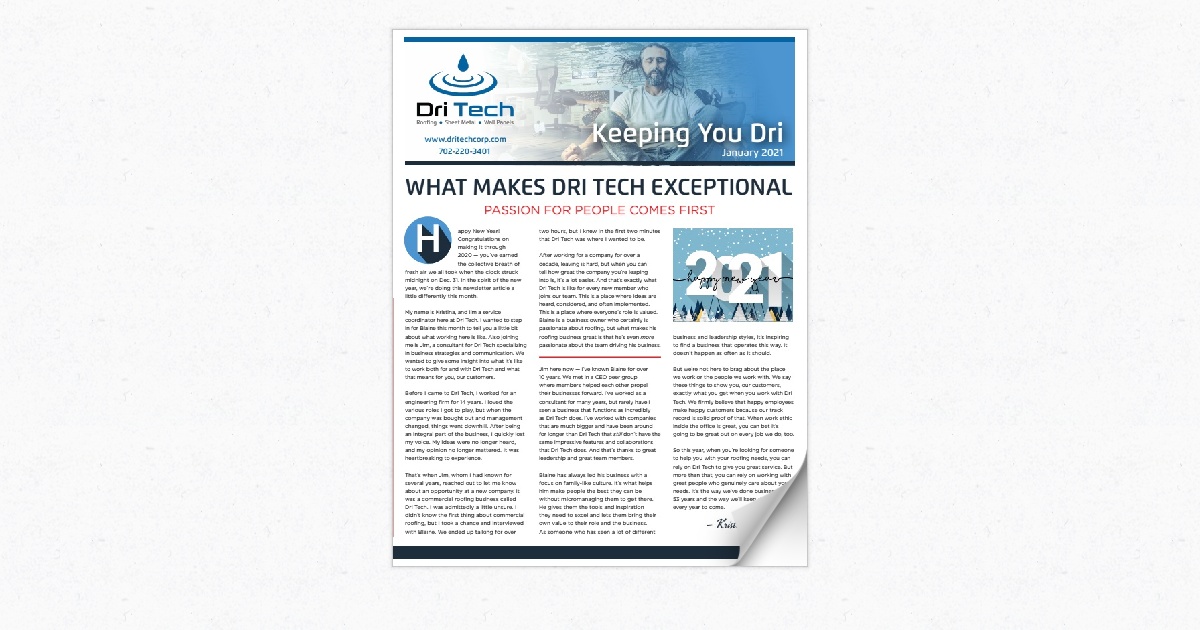 Dri Tech - January 2021