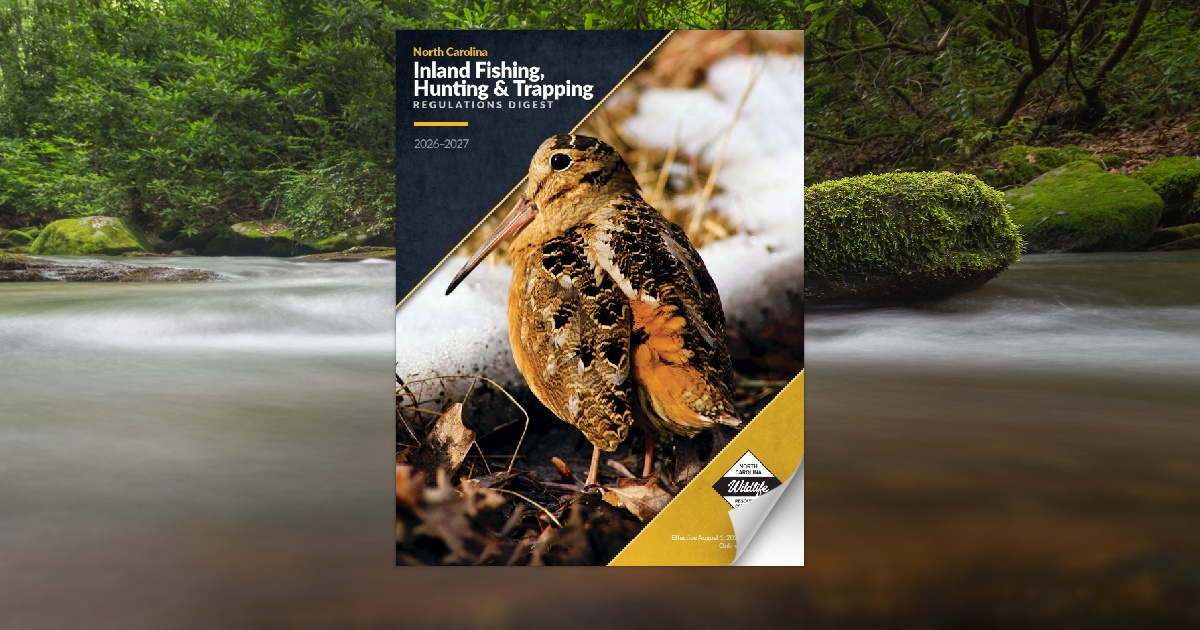 2025-2026 North Carolina Inland Fishing, Hunting & Trapping
