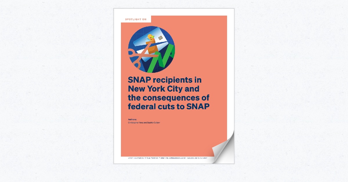 SNAP recipients in NYC and consequences of federal cuts