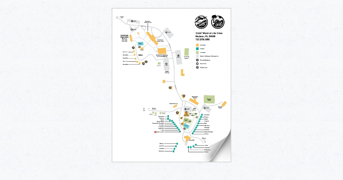 Florida Camp Map