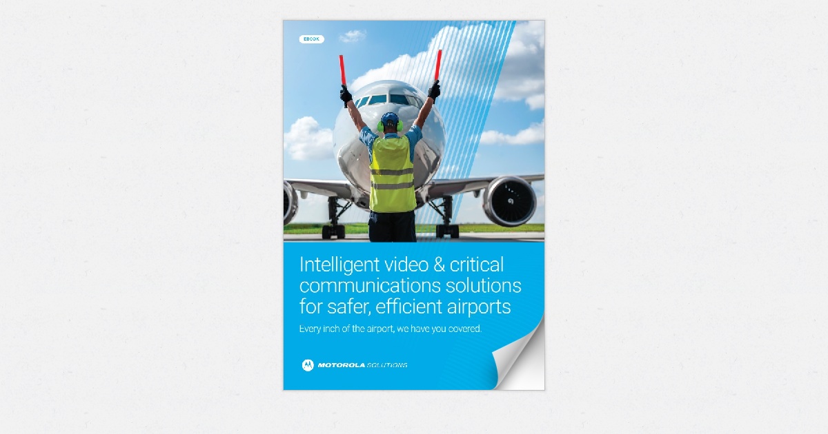 Safer, efficient airside operations with video & comms
