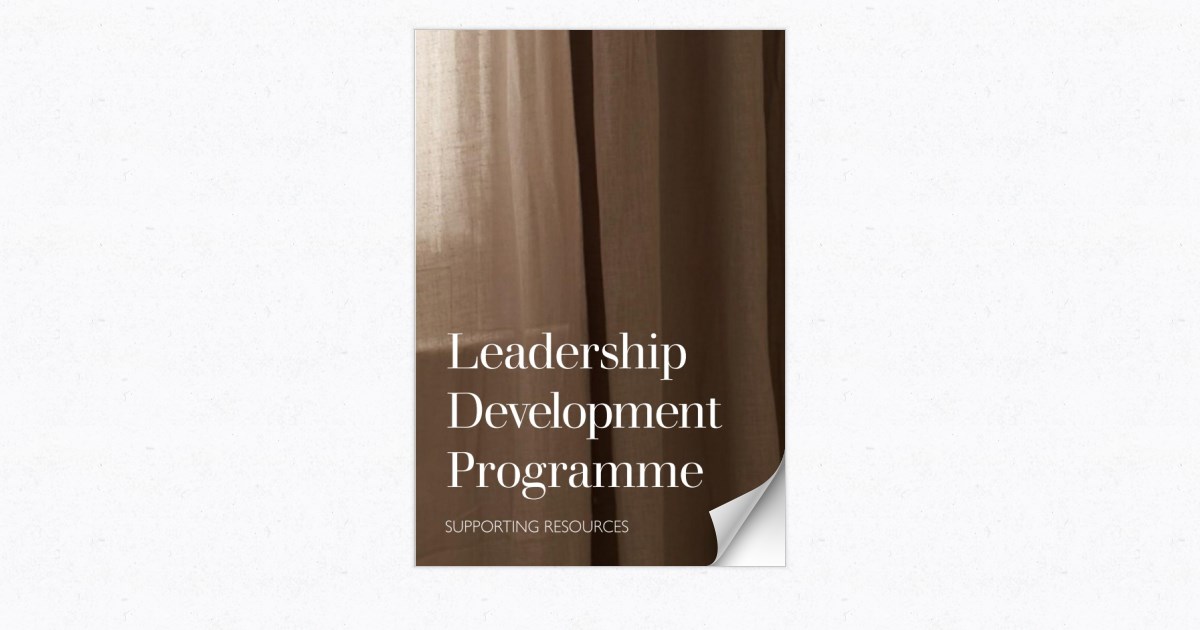 LEADERSHIP DEVELOPMENT PROGRAMME Resource 3 - Page 2