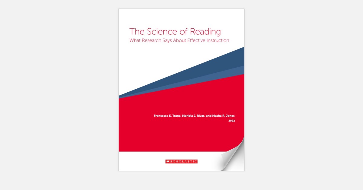 The Science of Reading, What Research Says