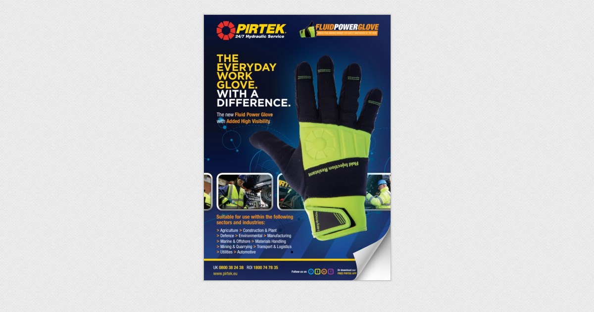 Pirtek Fluid Power Glove