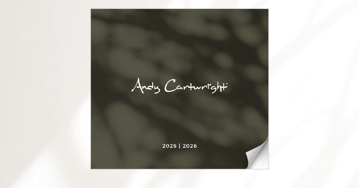 Andy Cartwright Catalogue 2025-2026