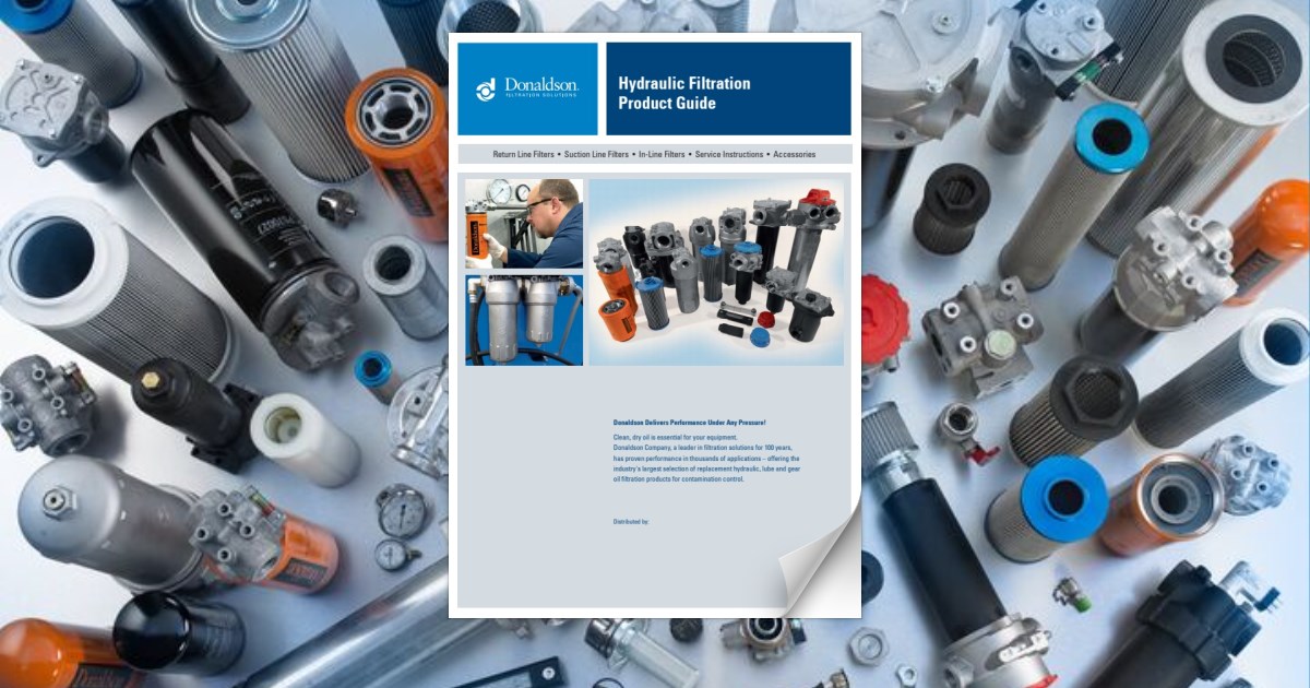 Donaldson Hydraulic Filters Catalog