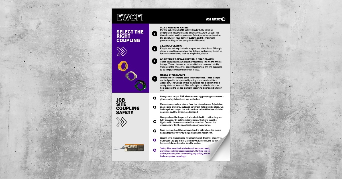 EWCFI COUPLING INSPECTION SHEET
