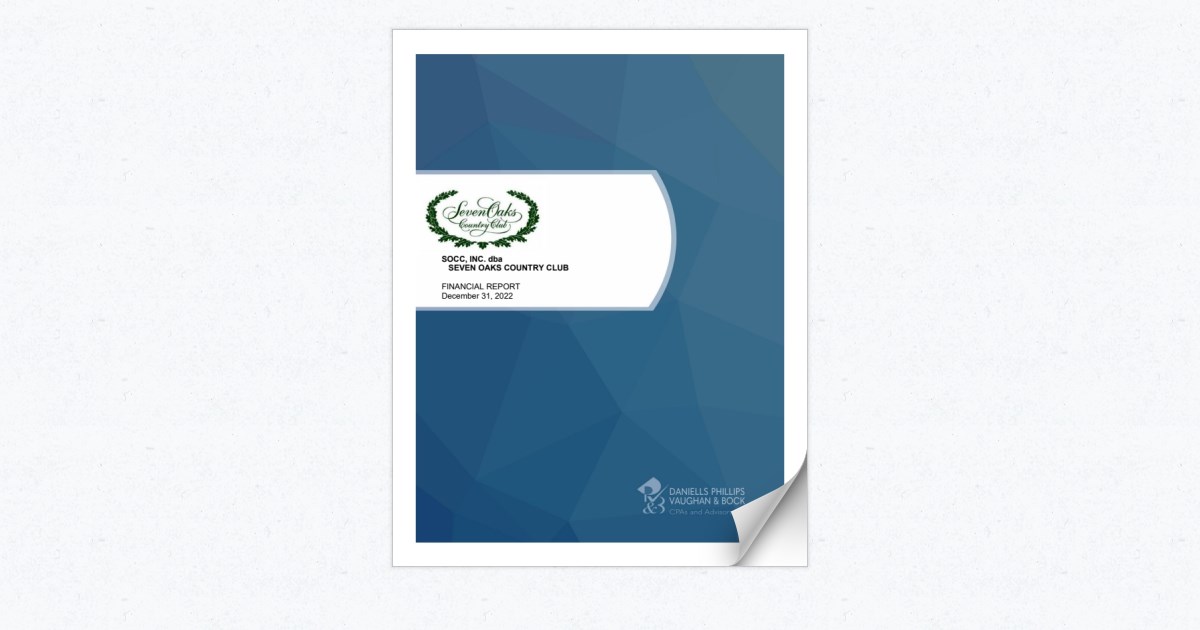 Socc inc 2022 audited financial statement page 6