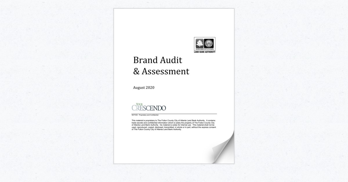 Land Bank Authority Brand Audit & Assessment